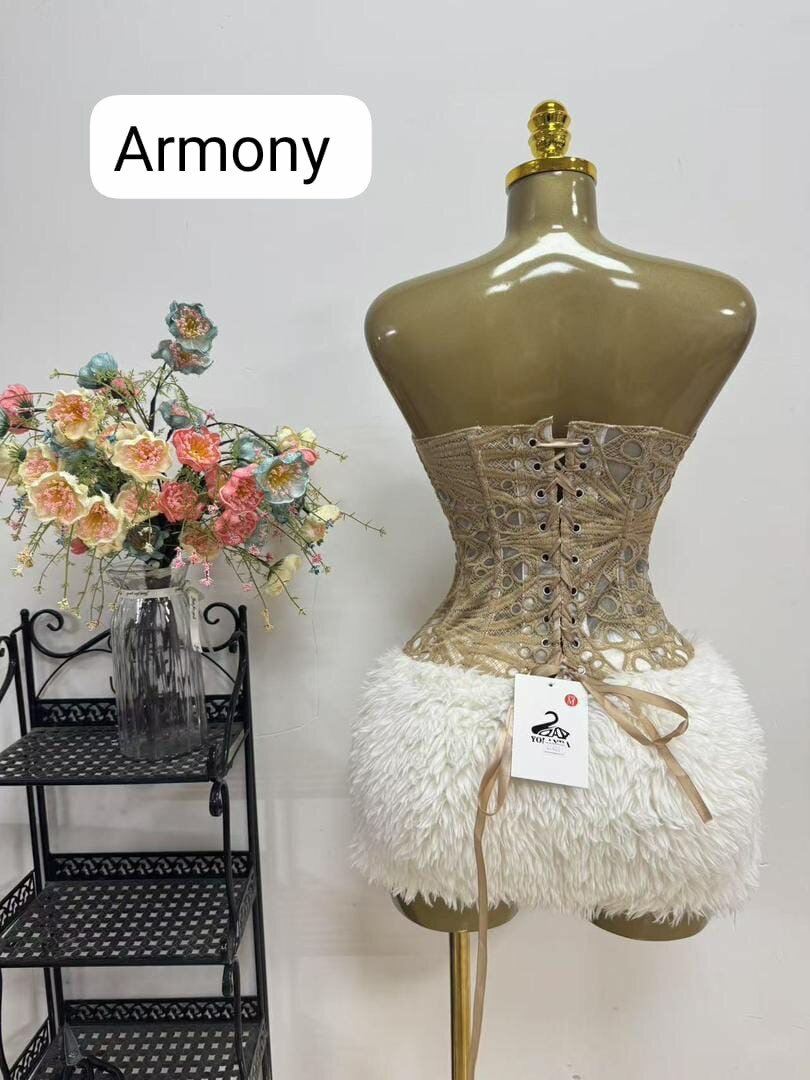 Robe Corset Dentelle & Tulle