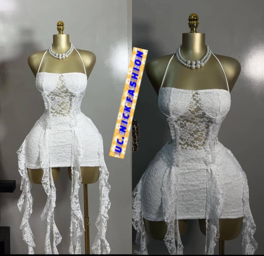 Robe élégante en dentelle