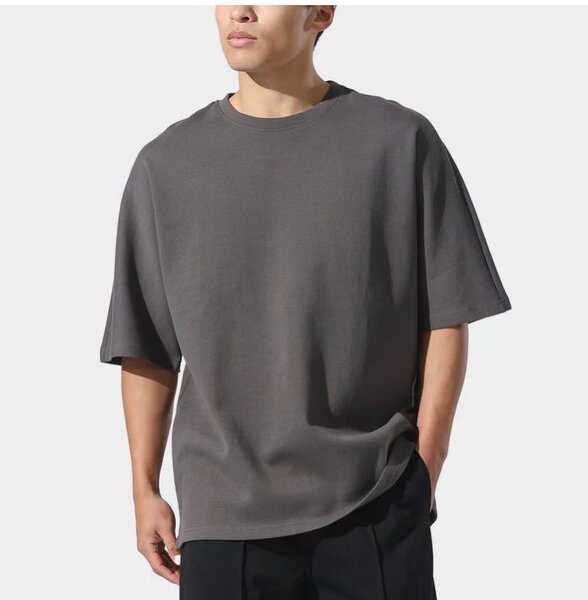 T-shirt ample gris pour homme