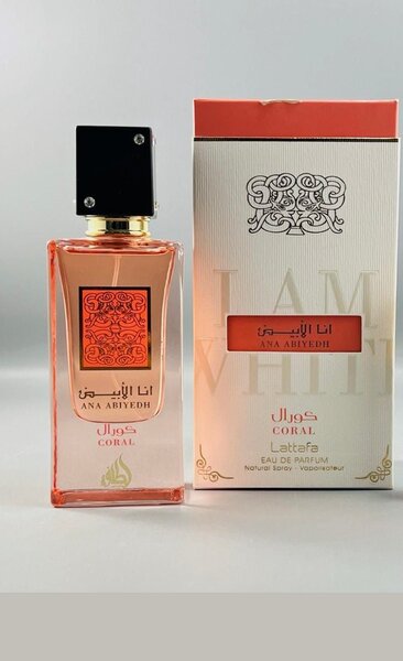 Parfum Lam Whiff Ana Abiyedh Coral Lattafa