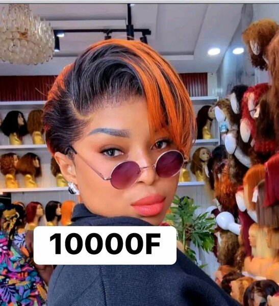 Perruque Pixie Coupe Courte