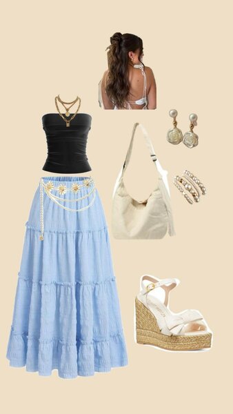 Ensemble jupe et haut