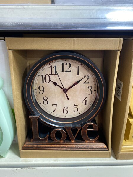 Horloge décorative "Love"