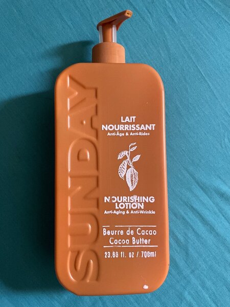 Lait corps SUNDAY cacao 700ml