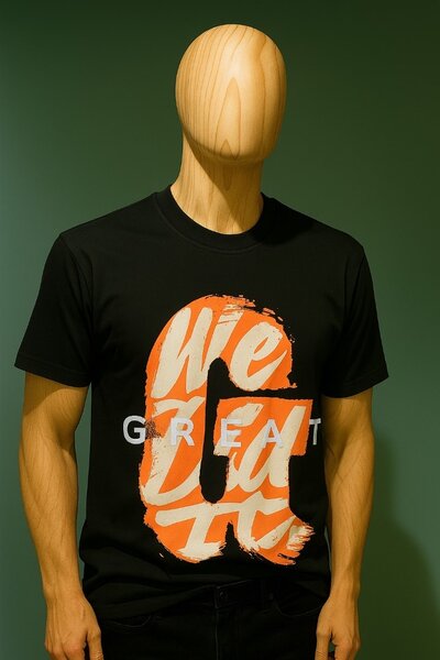 T-shirt design graphique