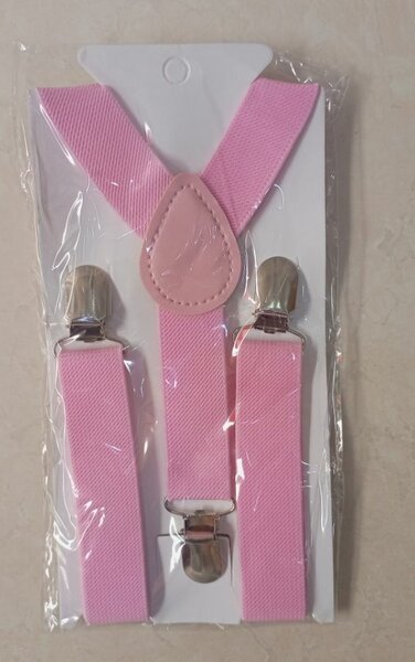 BOYS SUSPENDERS WITH BOW TIE