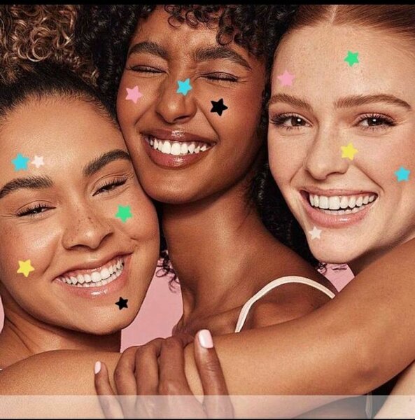 Autocollants Étoilés Visage