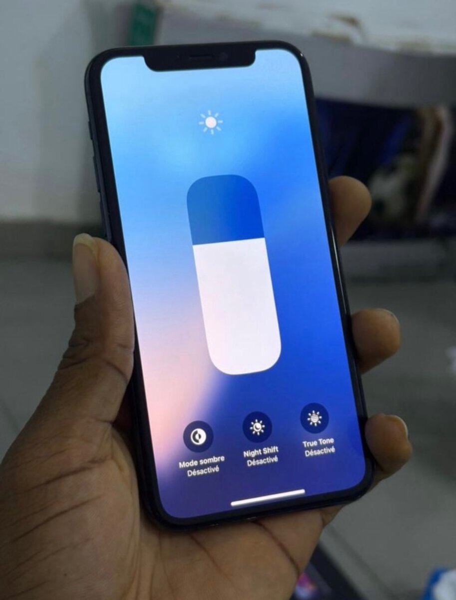 Smartphone moderne en verre