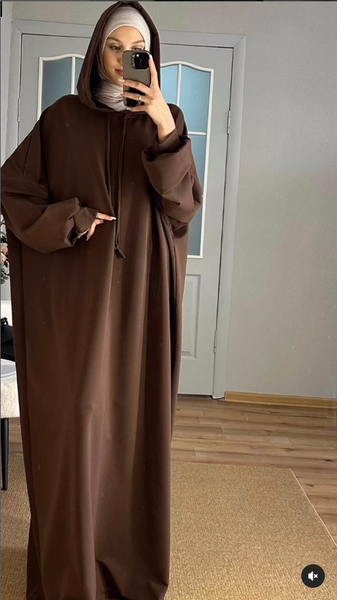 Худи платье *«SHAMS»* 🌞 с капюшоном