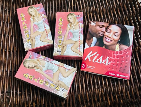 Préservatifs+ lubrifiant