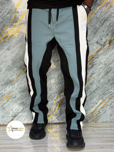 Jogging homme gris et noir