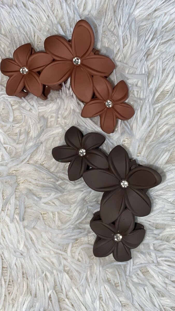 Pinces à cheveux fleurs élégantes