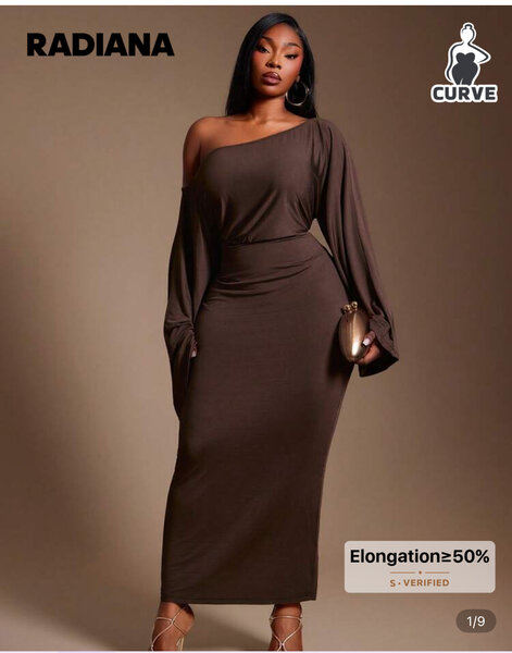 Robe Longue Asymétrique