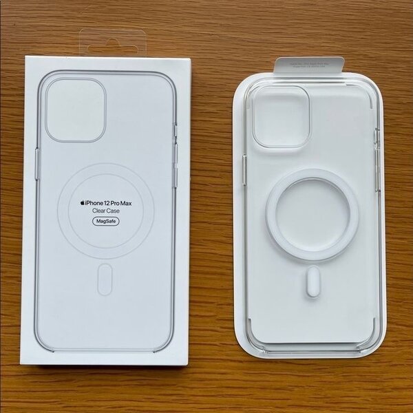 Coque transparente MagSafe iPhone 12 Pro Max