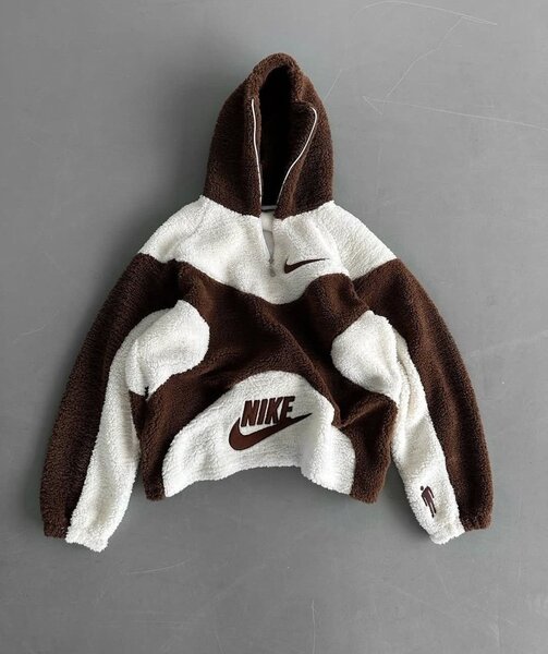 Veste polaire à capuche