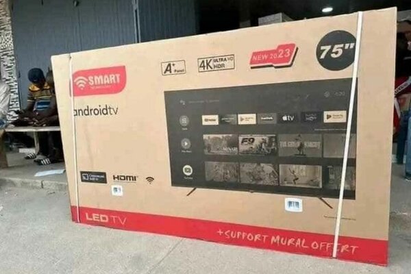 TV LED 75" 4K HDR Smart