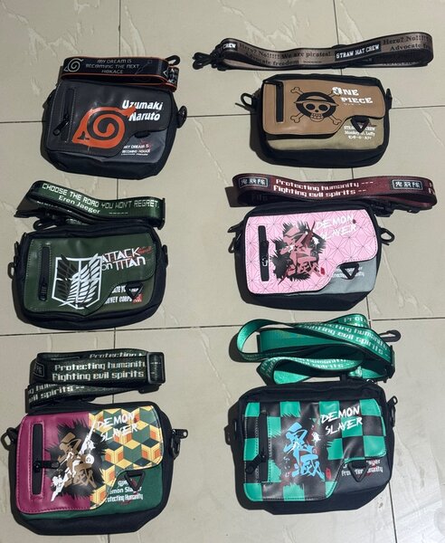 Sacs bandoulière anime