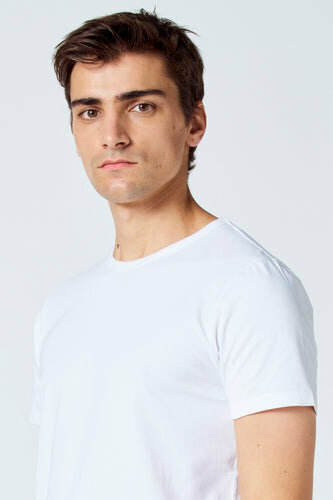 T-shirt blanc pour homme