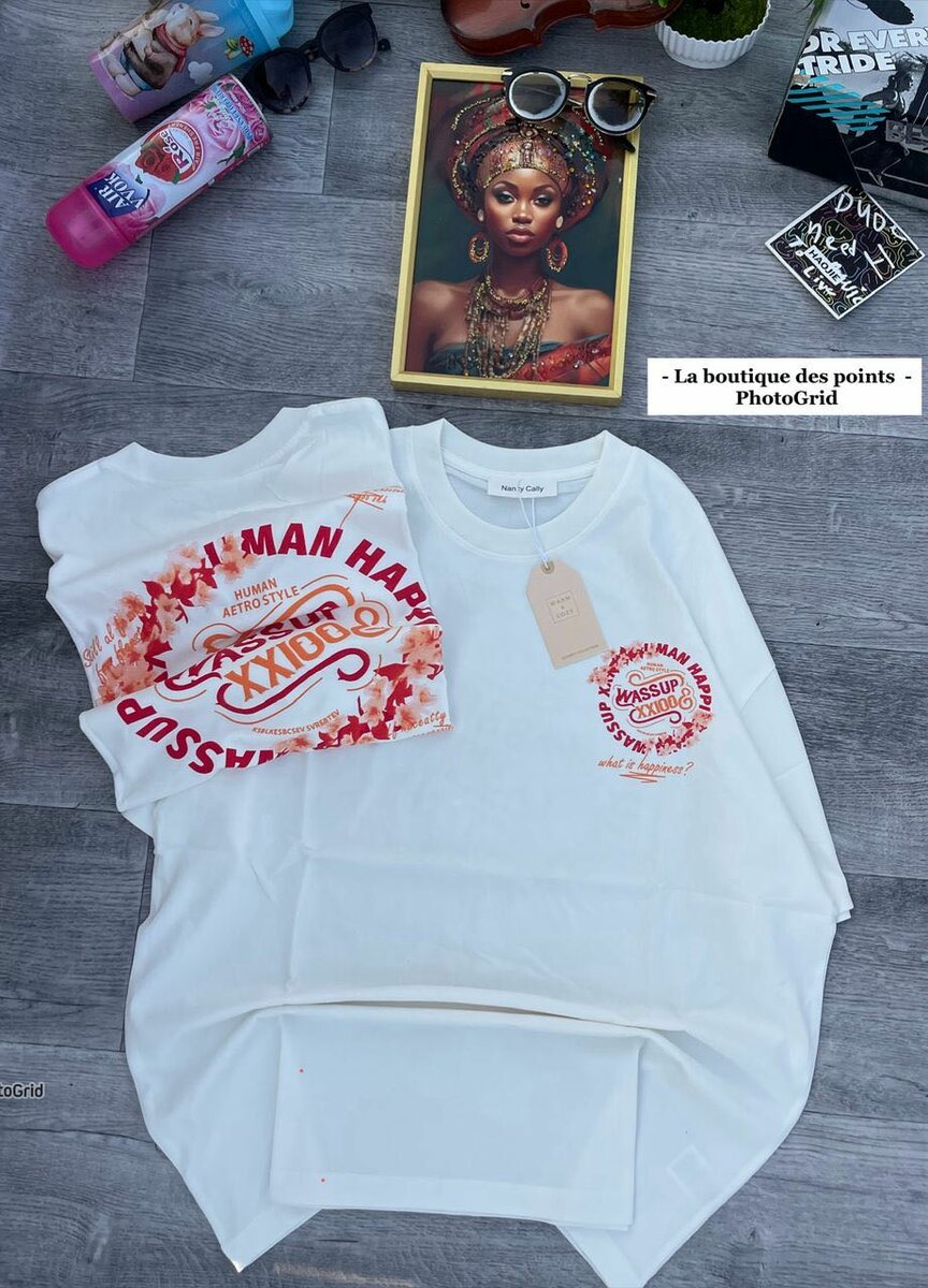 T-shirts imprimés unisexes