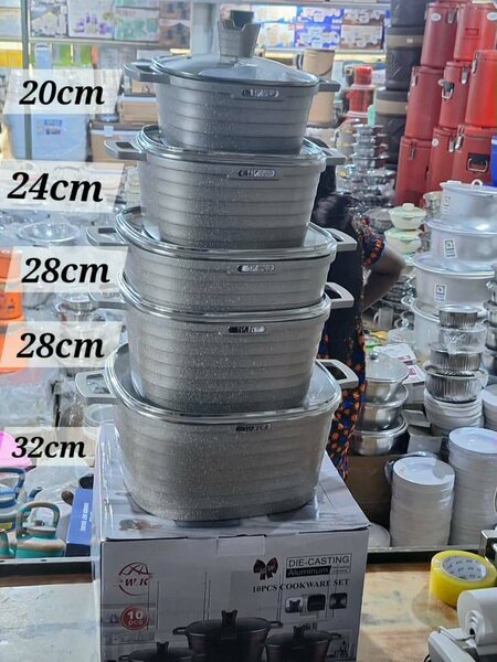 Batterie de Cuisine 10 Pièces