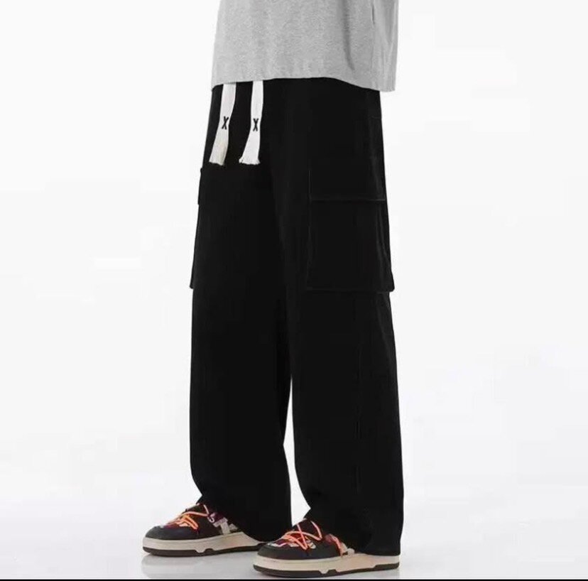 Pantalon Cargo Large Homme