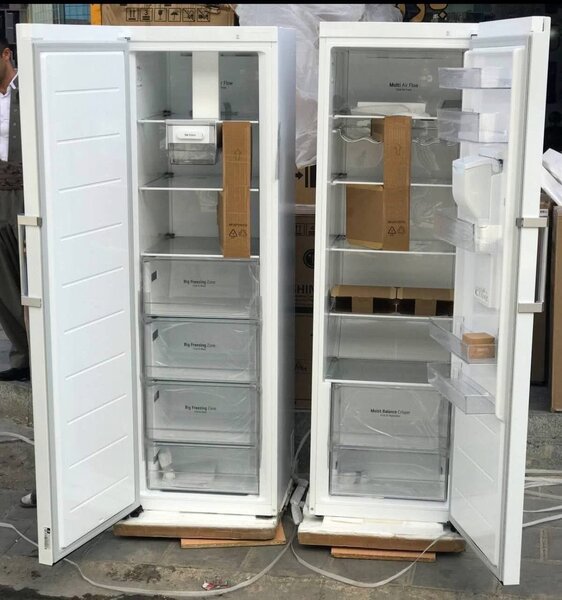 Réfrigérateur congélateur blanc