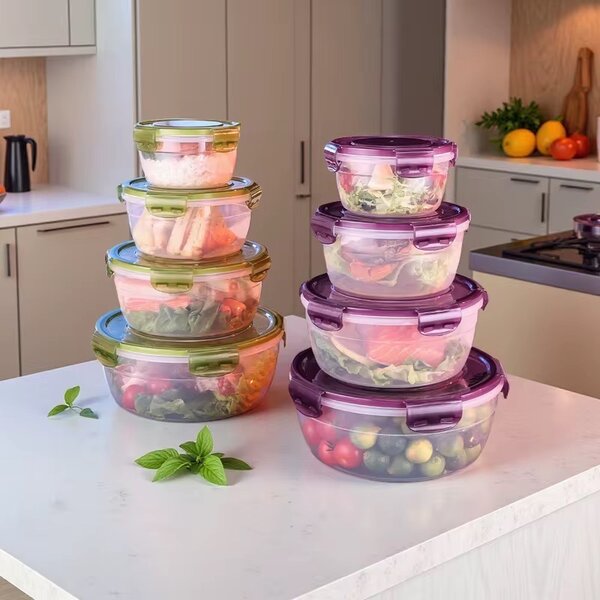 Ensemble de Boîtes Hermétiques Empilables