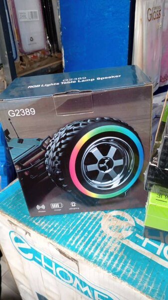 RGB Lights Table Lamp Speaker