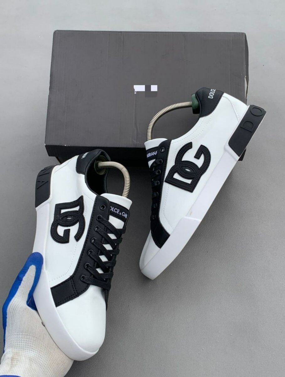 Sneakers homme noir et blanc