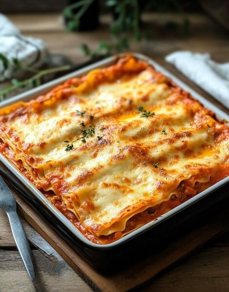 Grand bol de lasagnes