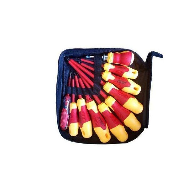 Jeu de tournevis isolés