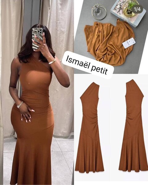 Robe Longue Évasée Femme