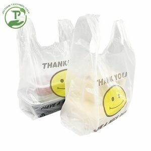 Sacs en plastique sourire 50P