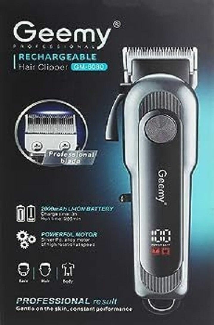Tondeuse  rechargeable GEEMY GM-6080