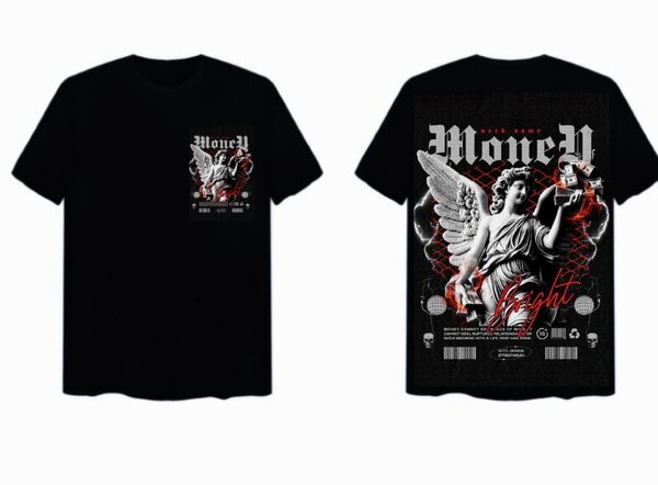 T-shirt tendance imprimée homme