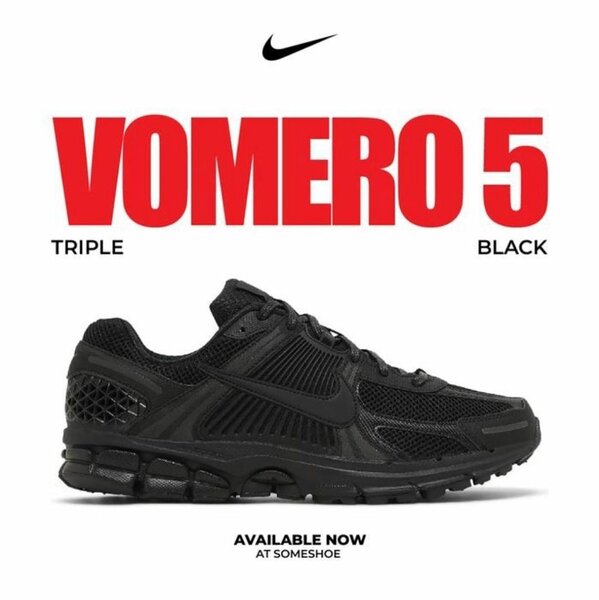 Nike Vomero 5 Triple Black