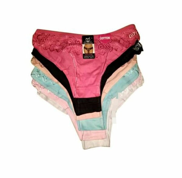 Lot de 6 caleçons dentelle