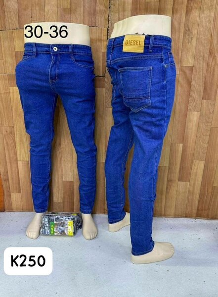 Beautiful and stylish men's jeans blue