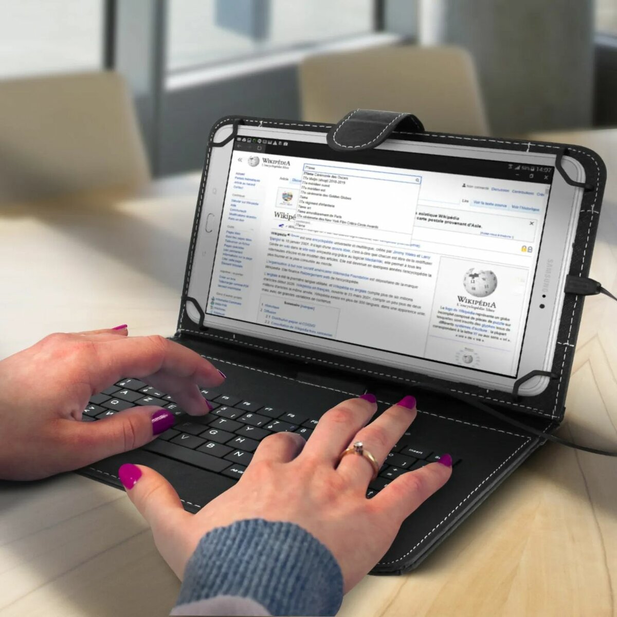 Clavier Étui Tablette Universel