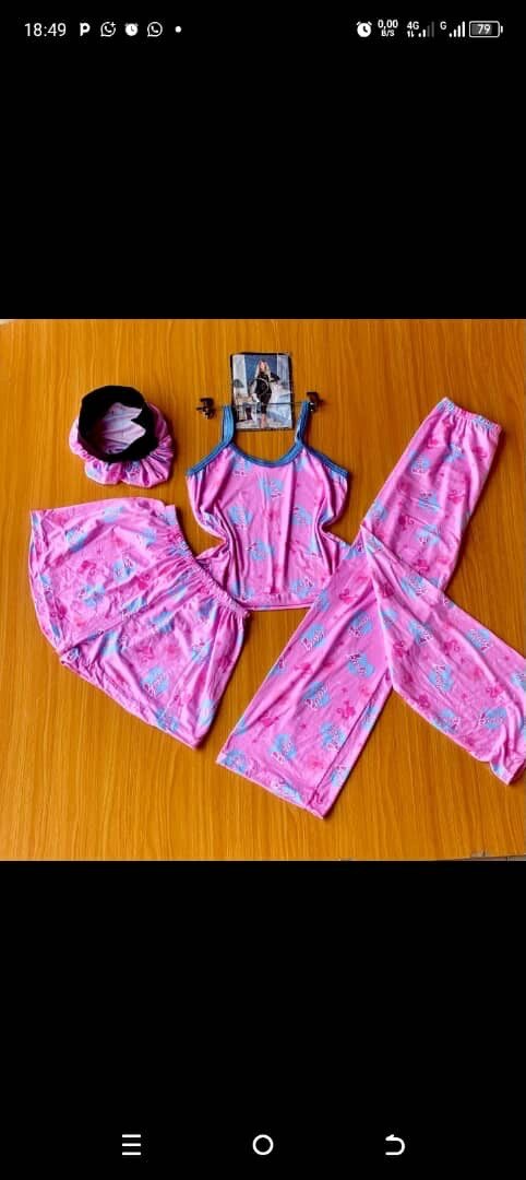 Ensemble pyjama floral femme