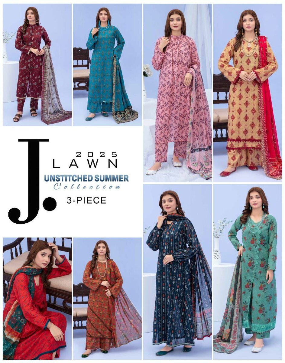 Women clothes unstitched suit for women, winter collection