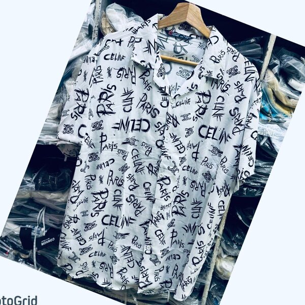 Chemise imprimée décontractée