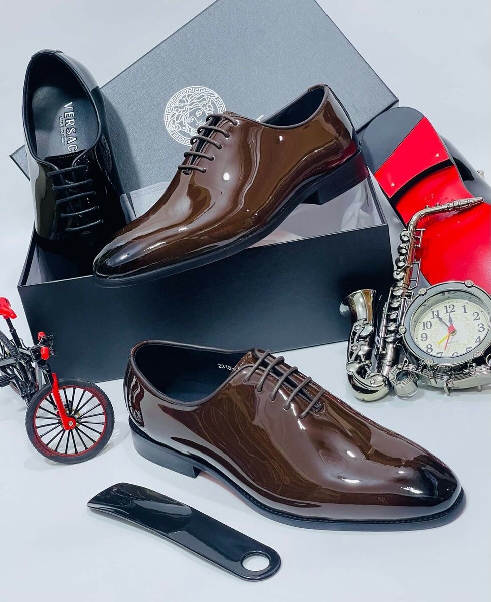 Men's Lace mirror shoe