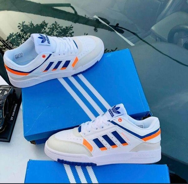 Adidas Dropstep White/Orange