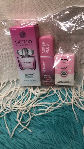 Coffret Parfum et Huile à Lèvres