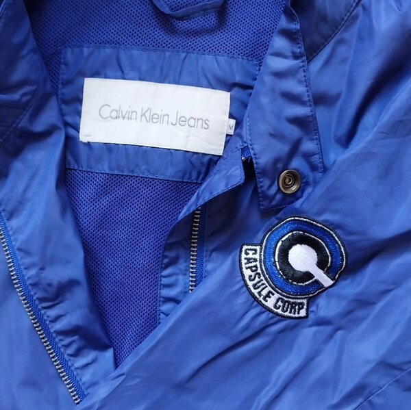Calvin Klein Dragon Ball Z Trunks Capsule Corp Jacket