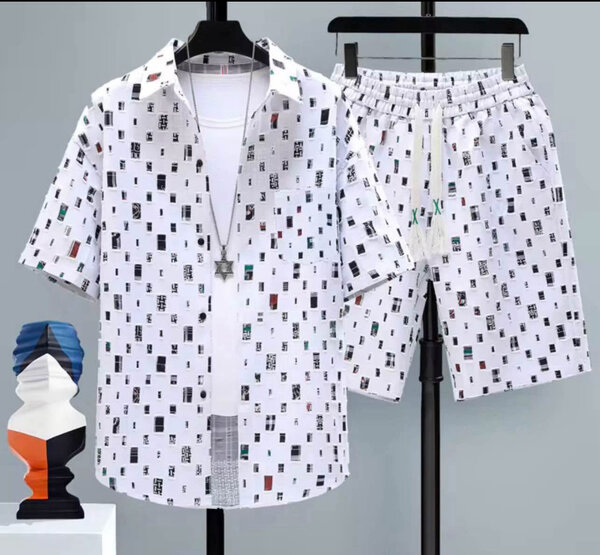 Ensemble Chemise et Short Imprimé