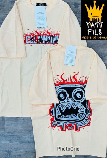 T-shirt imprimé tendance