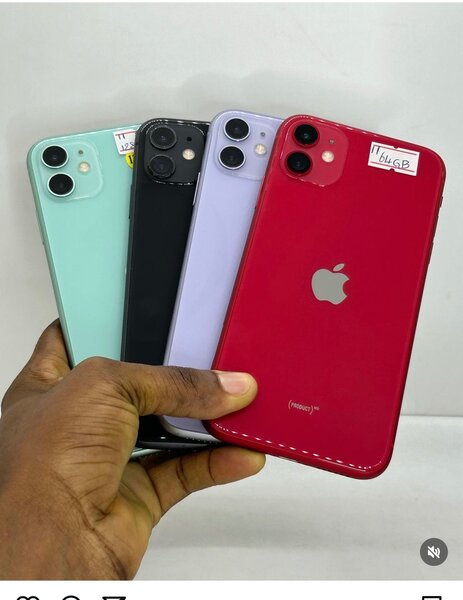 iPhone 11 64gig and 128 two sim available