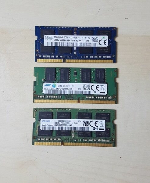 Barrettes RAM DDR3 8 Go
